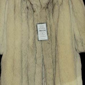 Saga Blue Fox full length Fur Coat
